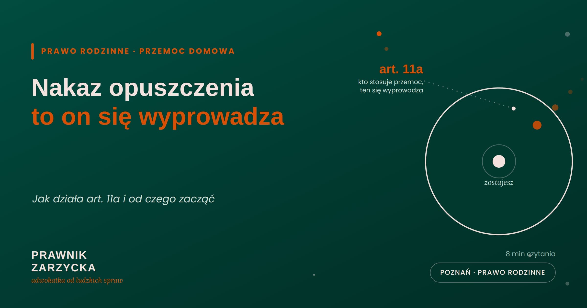 Nakaz opuszczenia mieszkania przy przemocy domowej — jak to działa i od czego zacząć?